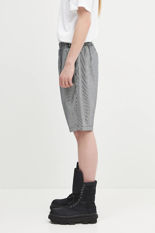 No Problemo pamut rövidnadrág Mini Problemo Work Short - Denim NP3111303 sötétkék SS25