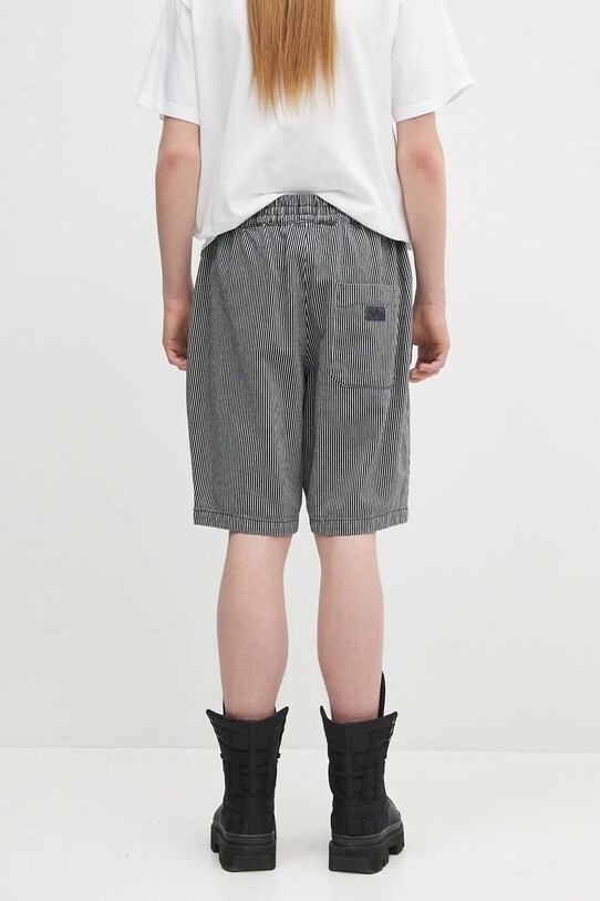 Îmbrăcăminte No Problemo pantaloni scurți din bumbac Mini Problemo Work Short - Denim NP3111303 bleumarin