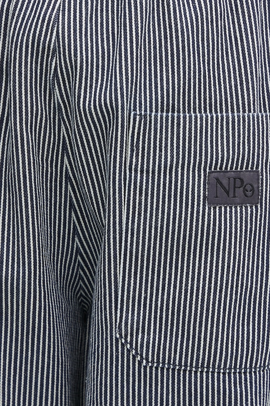 No Problemo pamut rövidnadrág Mini Problemo Work Short - Denim sötétkék NP3111303