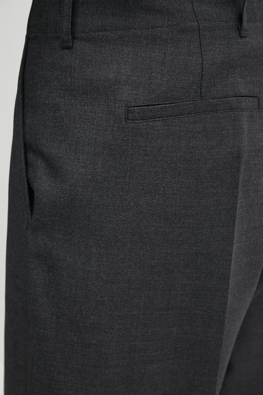 Вълнени къси панталони Our Legacy Borrowed черен M2254BPC