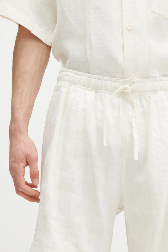 Wales Bonner shorts Garden beige MS25TR23.VI02.0959