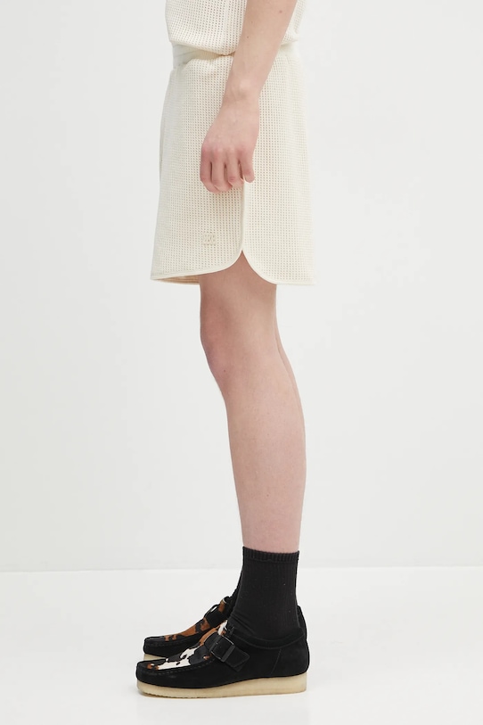 Хлопковые шорты Wales Bonner Song Jersey US25JE16.CO04.100 бежевый SS25