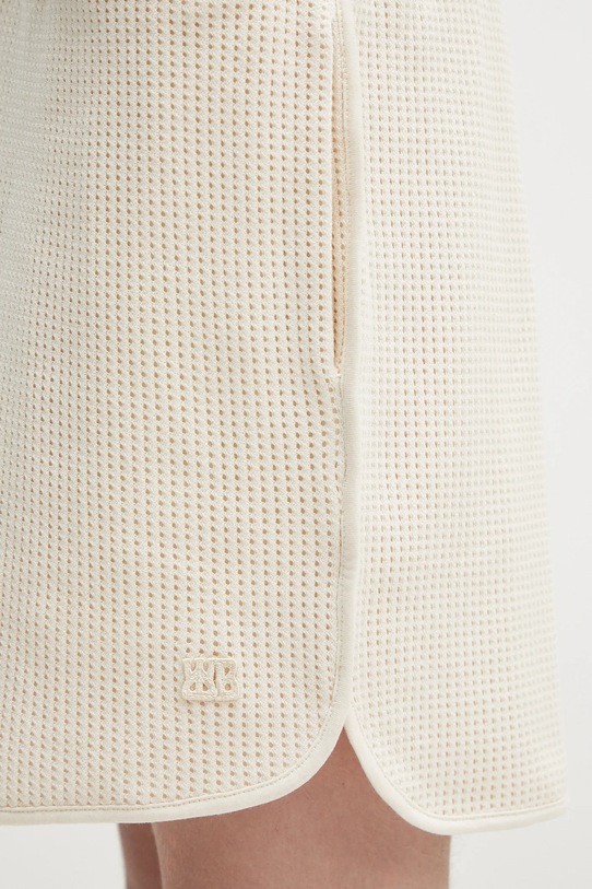 Wales Bonner szorty bawełniane Song Jersey beżowy US25JE16.CO04.100