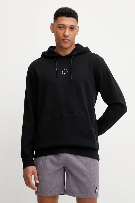 Picture pantaloni scurți din bumbac Narvik violet MSH0113