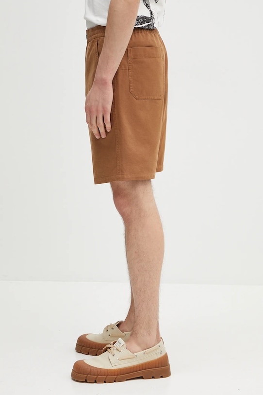 A.P.C. szorty jeansowe Short Norris COGBJ.H10186 brązowy SS25