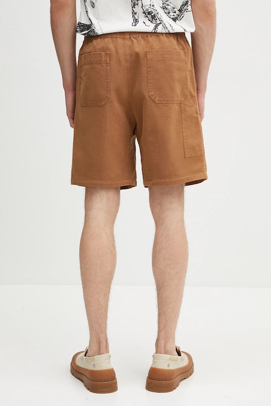 Odzież A.P.C. szorty jeansowe Short Norris COGBJ.H10186 brązowy