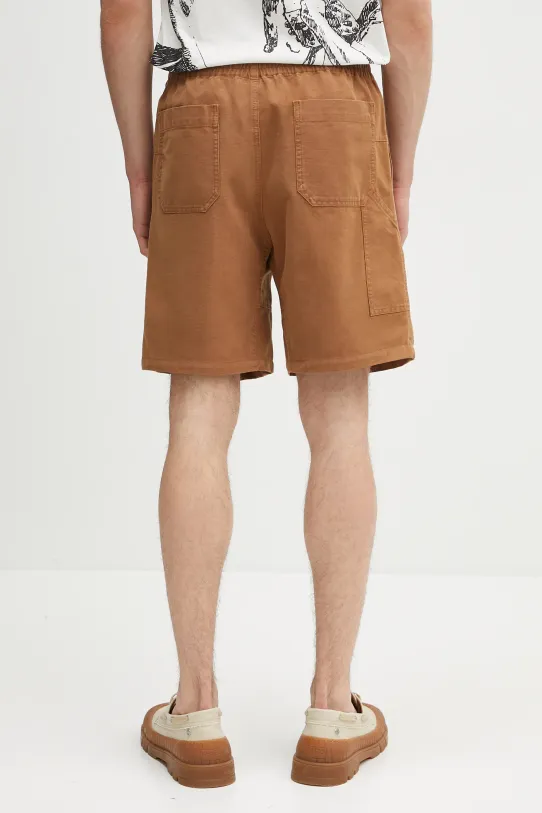 Odzież A.P.C. szorty jeansowe Short Norris COGBJ.H10186 brązowy