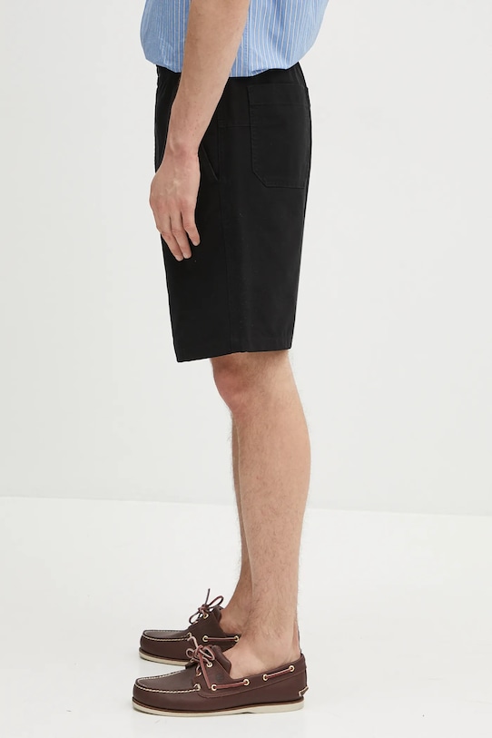 A.P.C. szorty jeansowe Short Norris COGBJ.H10186 czarny SS25