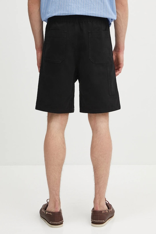 Odzież A.P.C. szorty jeansowe Short Norris COGBJ.H10186 czarny