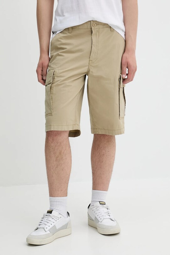 Timberland szorty z elastanem zielony TB0A5TZQDH41
