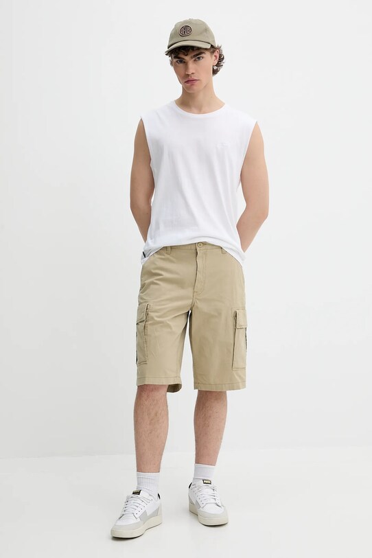 Timberland pantaloni scurți TB0A5TZQDH41 verde SS25