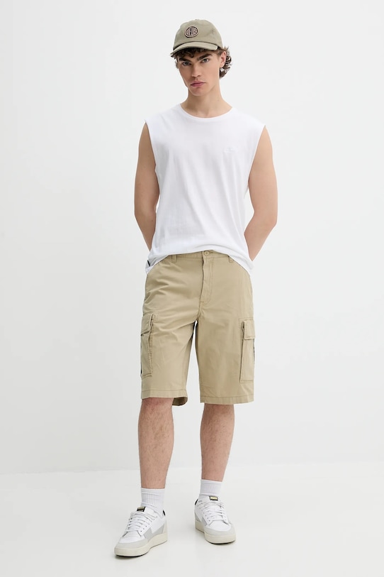 Timberland szorty TB0A5TZQDH41 zielony SS25