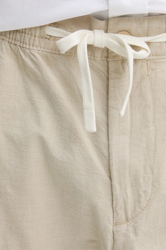 Timberland pantaloni scurți din bumbac bej TB0A2FD5EOH1