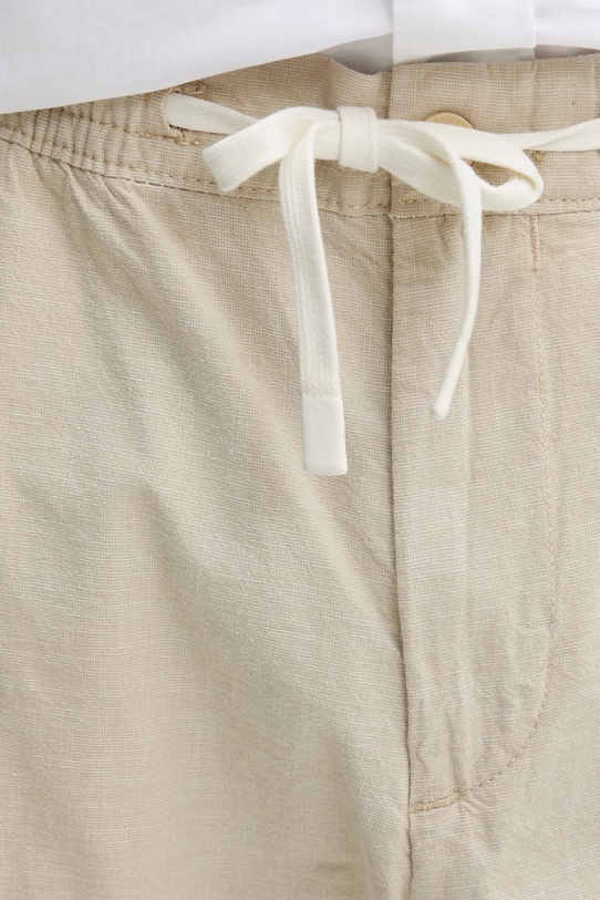 Timberland szorty bawełniane beżowy TB0A2FD5EOH1