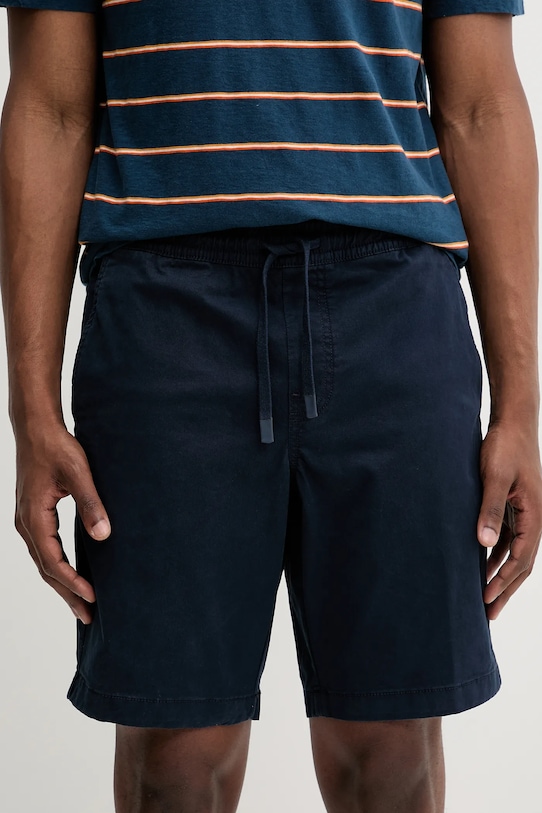 Kraťasy Timberland látka námořnická modř TB0A2K8C4331
