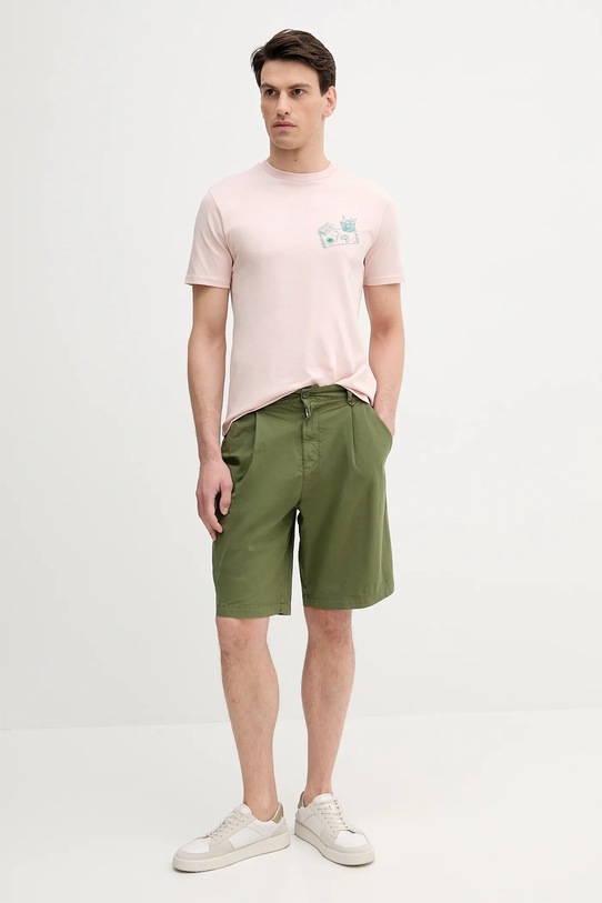 United Colors of Benetton szorty 462SU9011 zielony SS25
