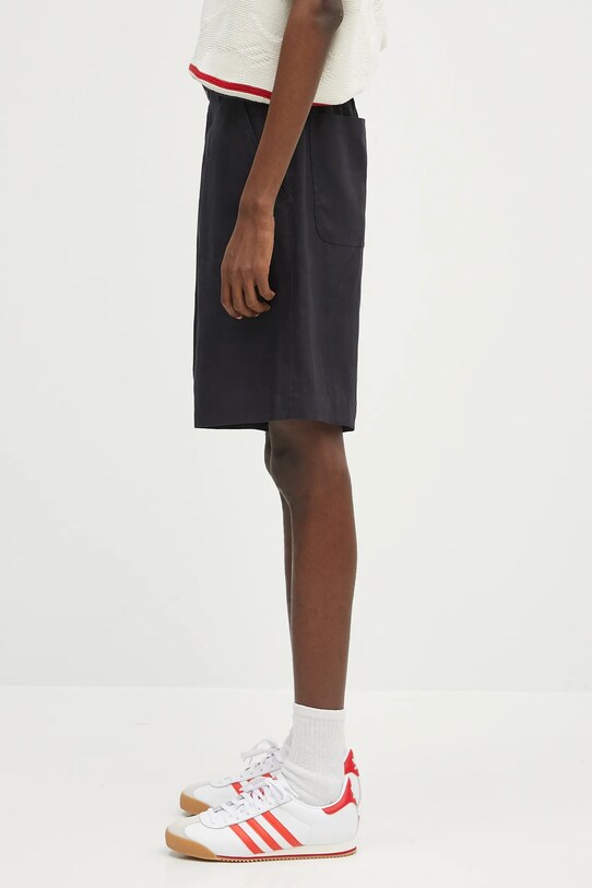 Paul Smith szorty lniane M1R.437Z.P01427 granatowy SS25