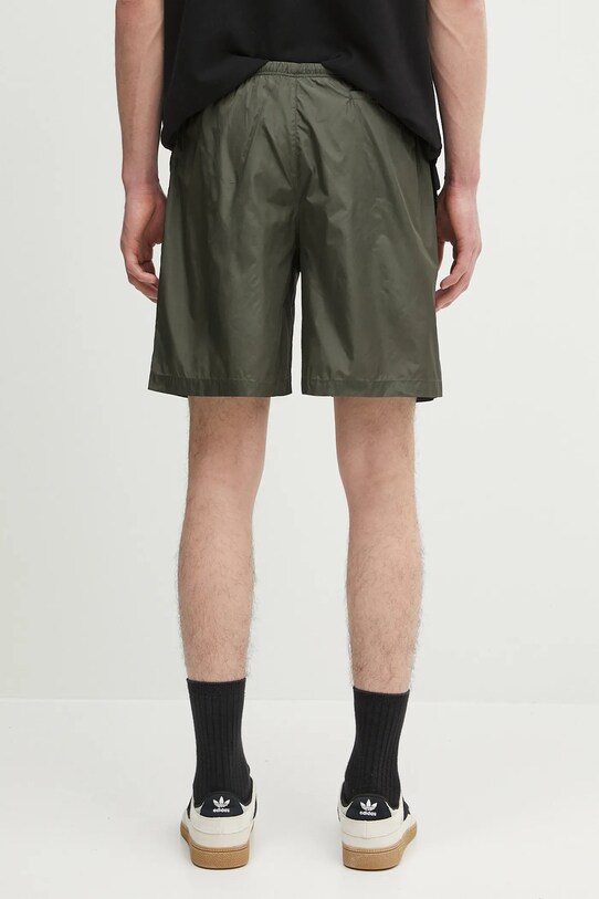 Odzież Palm Angels szorty kąpielowe Curved Logo PMFD018S25FAB0015610 zielony