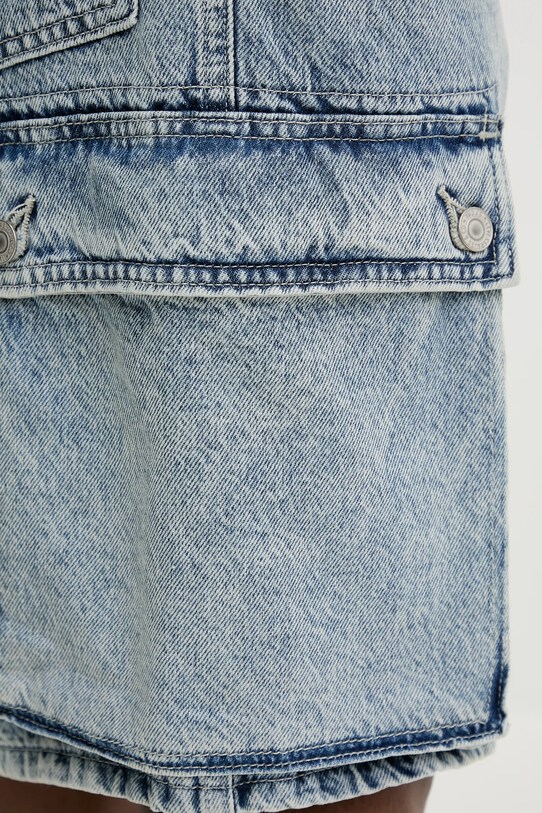 Levi's szorty jeansowe 478 BAGGY CARGO SHORTS 001GU niebieski