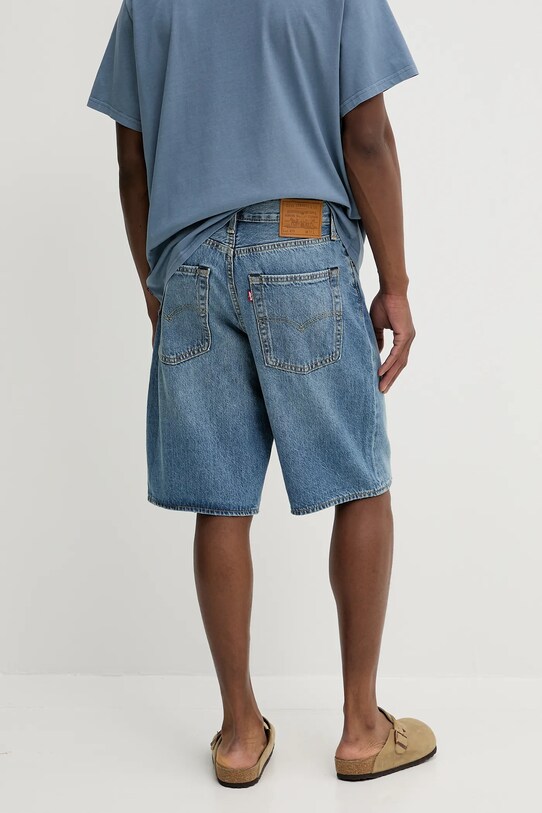 Îmbrăcăminte Levi's pantaloni scurți jeans 478 BAGGY SHORTS 001JM albastru