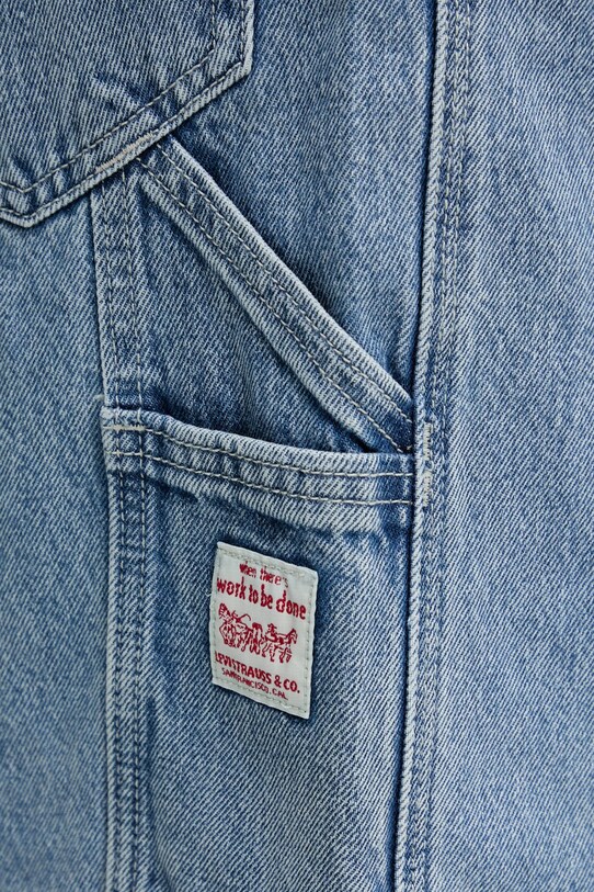 Rifľové krátke nohavice Levi's 568 LOOSE CRPNTR SHORTS modrá 001K8