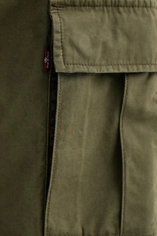 Levi's pantaloni scurți din bumbac CARRIER CARGO SHRT-2 verde 001KG