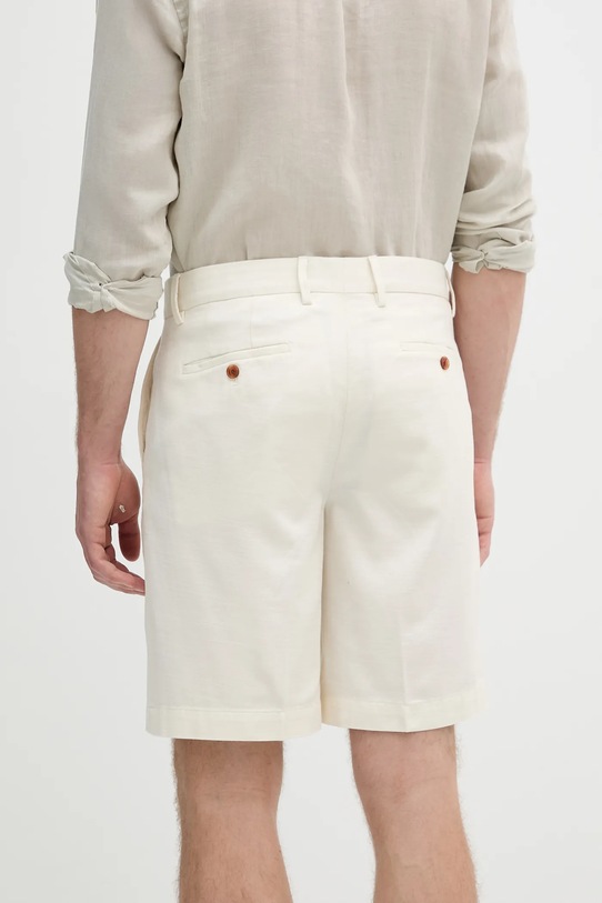 Îmbrăcăminte Sisley pantaloni scurți din bumbac 4GJ0S9018 bej