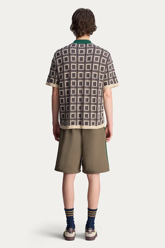 adidas Originals szorty Braindead Short Braindead JN7149 brązowy