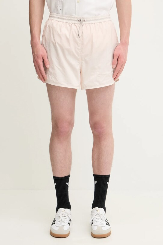 Σορτς adidas Originals x WB Nylon απλό ροζ JV8661