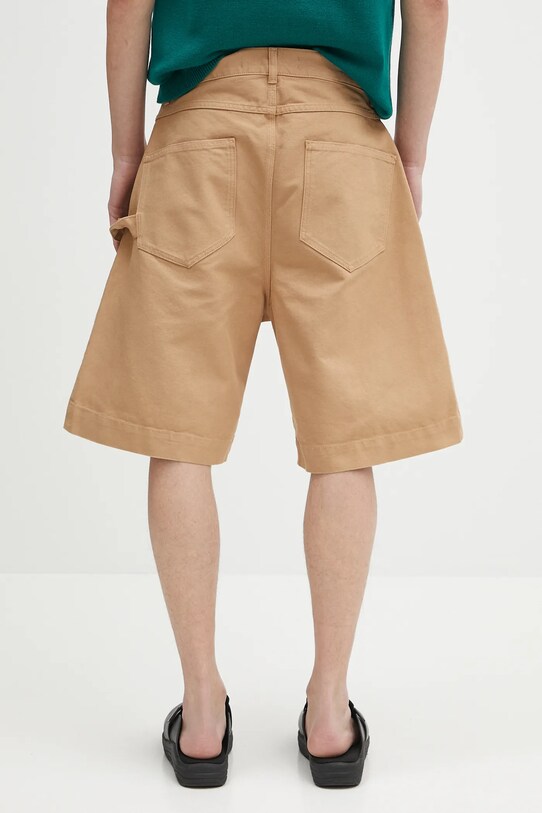 Oblečenie Bavlnené šortky JW Anderson Twisted Workwear SR0108.PG1744.130 béžová