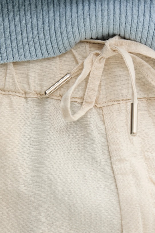 Ленен къс панталон Marc O'Polo бежов 5000006590