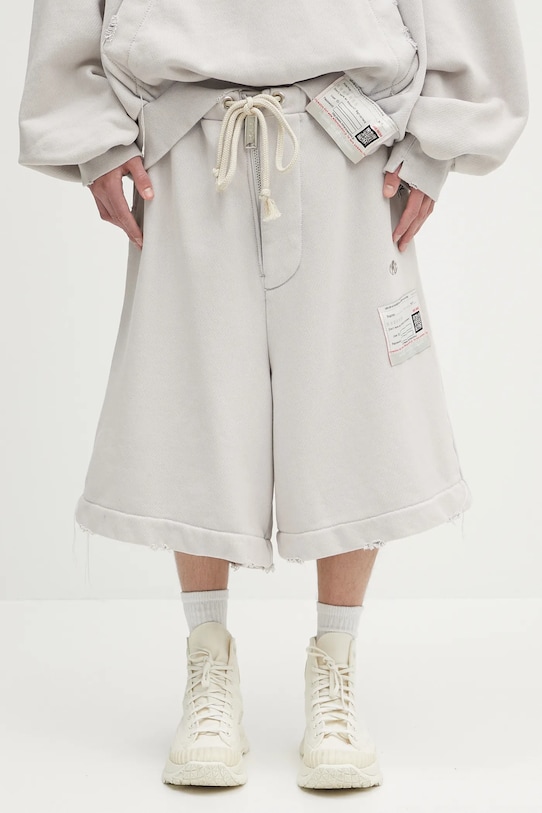 Maison MIHARA YASUHIRO szorty bawełniane Amateur Sewn Shorts