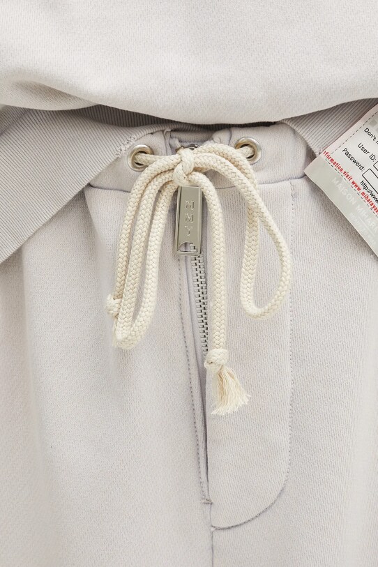 Maison MIHARA YASUHIRO pantaloni scurți din bumbac Amateur Sewn Shorts A14SP523 roz