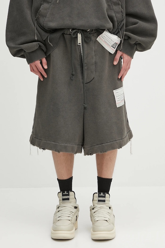Maison MIHARA YASUHIRO szorty bawełniane Amateur Sewn Shorts
