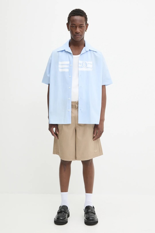 adidas Originals szorty bawełniane Bermuda Short KB5585 beżowy