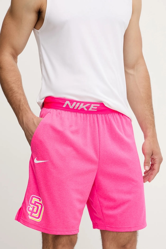 Шорти для тренувань Nike San Diego Padres трикотаж рожевий 015E.03AO.PYP.RLY