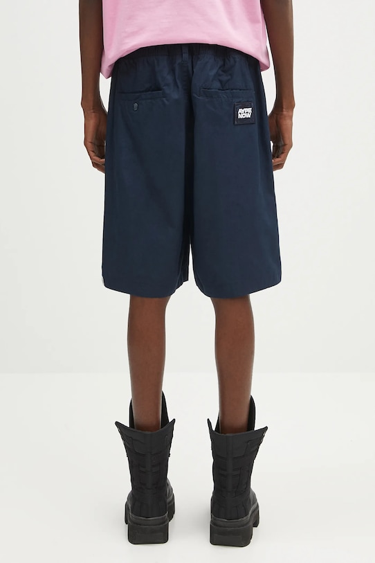 Oblečení Bavlněné šortky AAPE Now Woven AAPSPMB670XXO námořnická modř