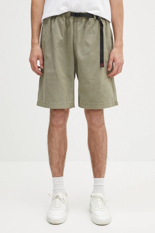 Gramicci szorty bawełniane G-Short Pigment Dyed bawełna zielony G4SM.P123