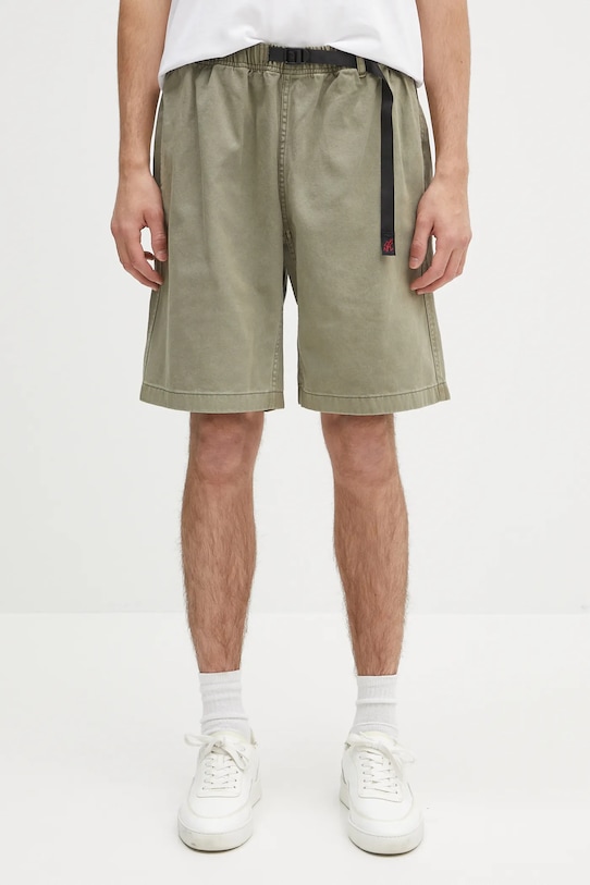 Gramicci szorty bawełniane G-Short Pigment Dyed bawełna zielony G4SM.P123