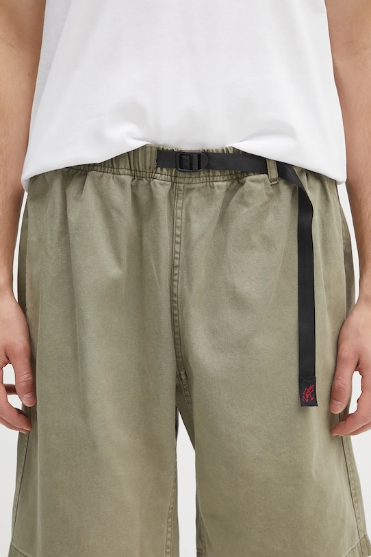 Gramicci pantaloncini in cotone G-Short Pigment Dyed verde G4SM.P123