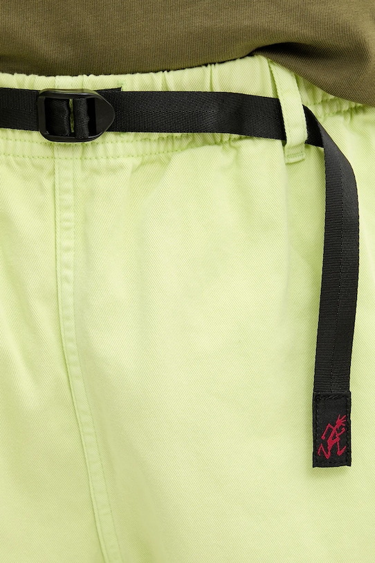 Gramicci pantaloni scurți din bumbac G-Short Pigment Dyed verde G4SM.P123