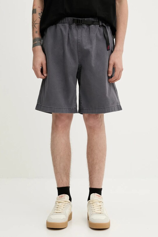 Gramicci pantaloncini in cotone G-Short Pigment Dyed cotone grigio G4SM.P123