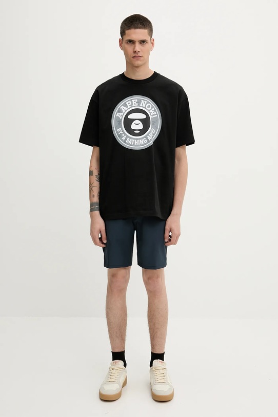 Fjallraven szorty Abisko Trail Stretch Shorts F12200165 granatowy