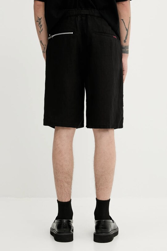 Odzież Undercover szorty lniane Pants UC1E4518 czarny