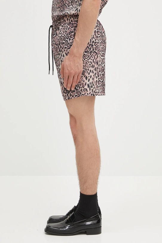 KSUBI pantaloncini kingdom boardshort MSP25WA012 marrone SS25