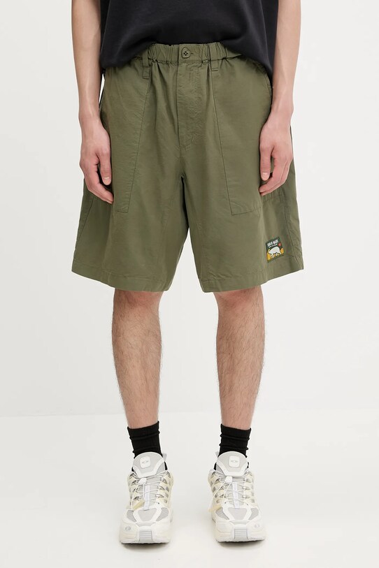 Шорты Human Made ткань зелёный HM29PT022