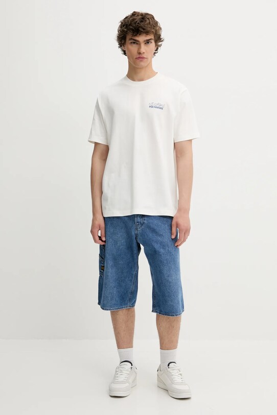 G-Star pantaloni scurți jeans D26129.D934 albastru AW25