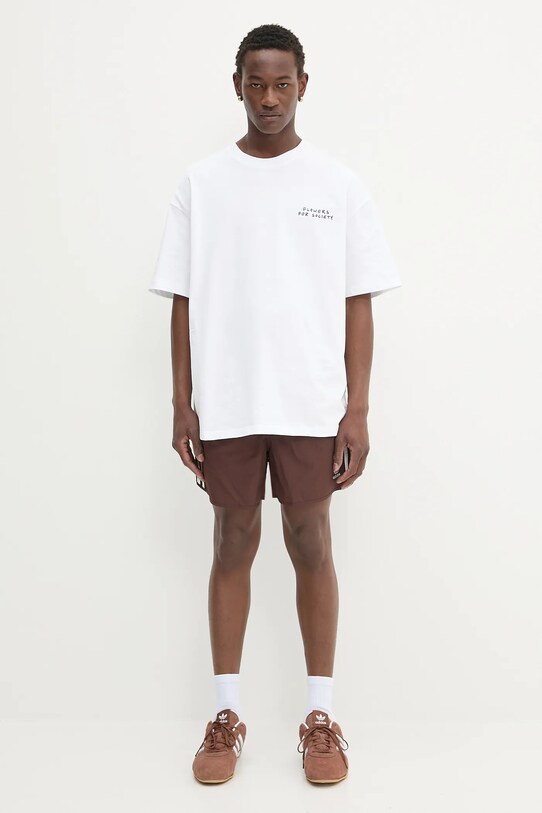 adidas Originals szorty Sprinter Shorts KA0486 brązowy