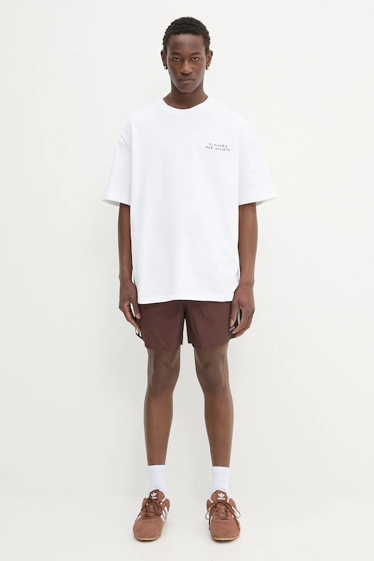 Kratke hlače adidas Originals Sprinter Shorts KA0486 smeđa