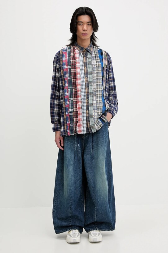 Needles jeans H.D. Buggy QV159 bleumarin